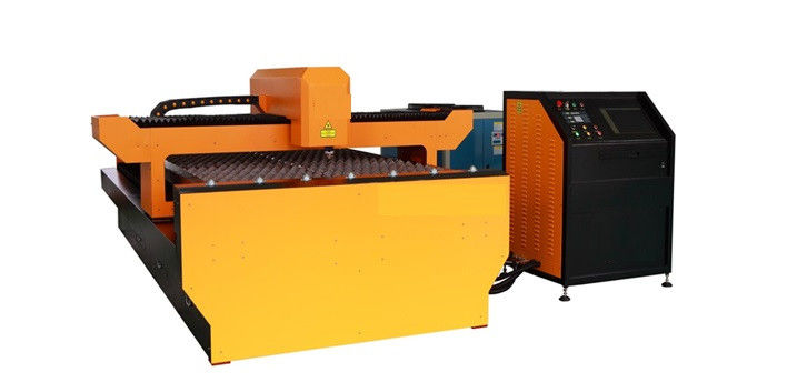Laos Árbol genealógico Aturdir Galvanized Steel YAG Laser Cutting Machine , Laser Power 650W for  Advertising Trademark